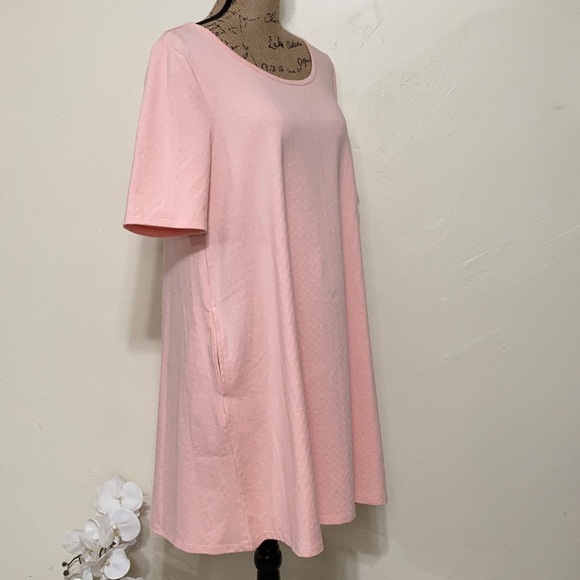 NWT Short Sleeves Nina Leonard Dress - Picture 4 of 8